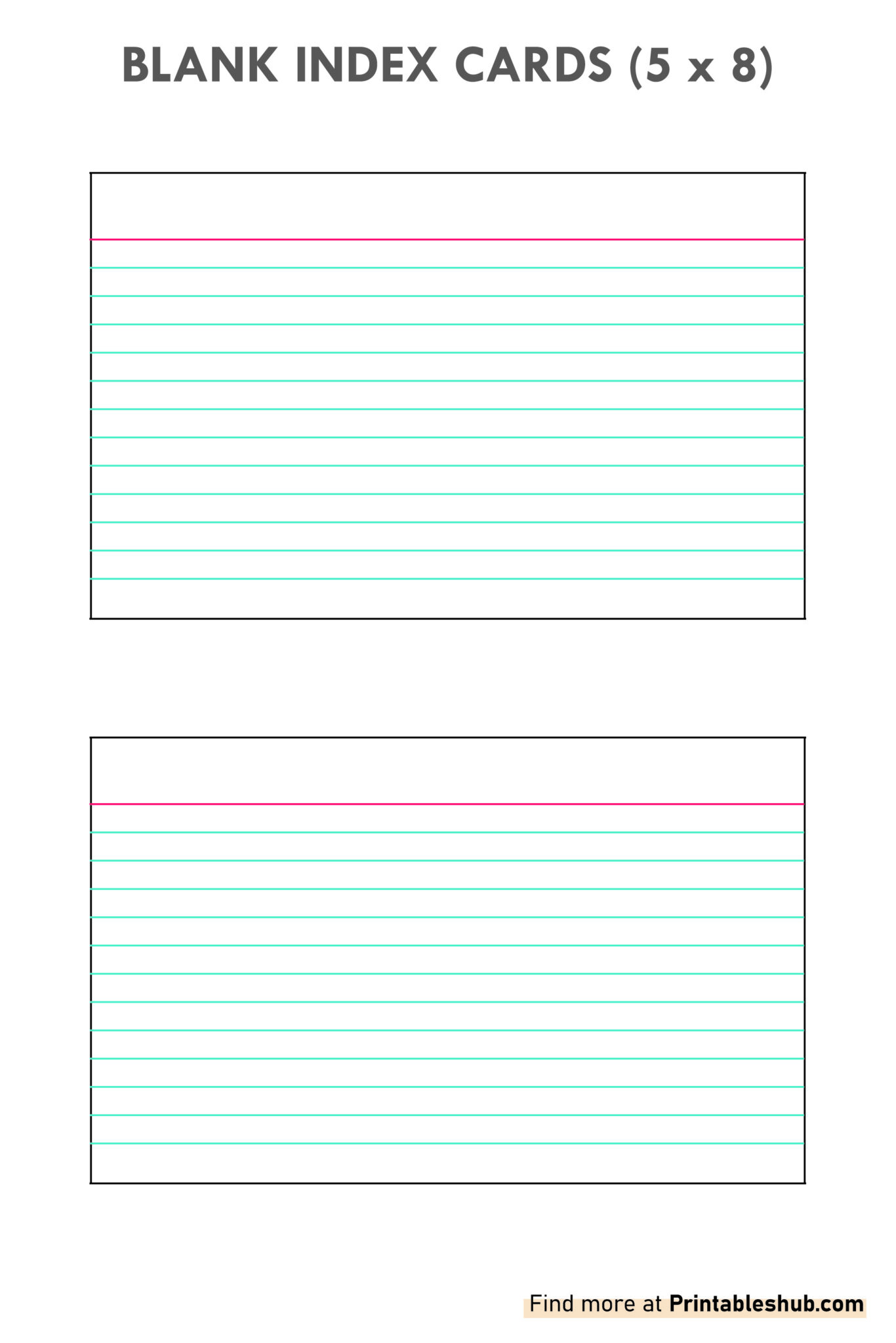 3x5 index card template 3x5 index card template