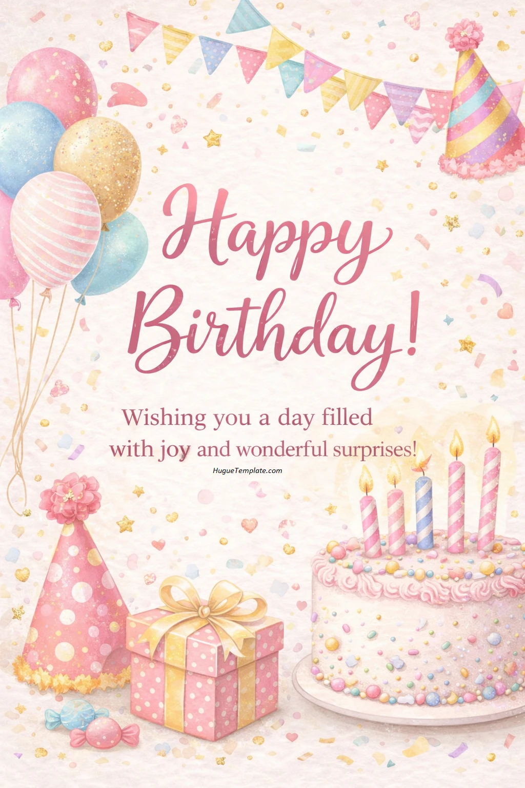 Birthday Card Template