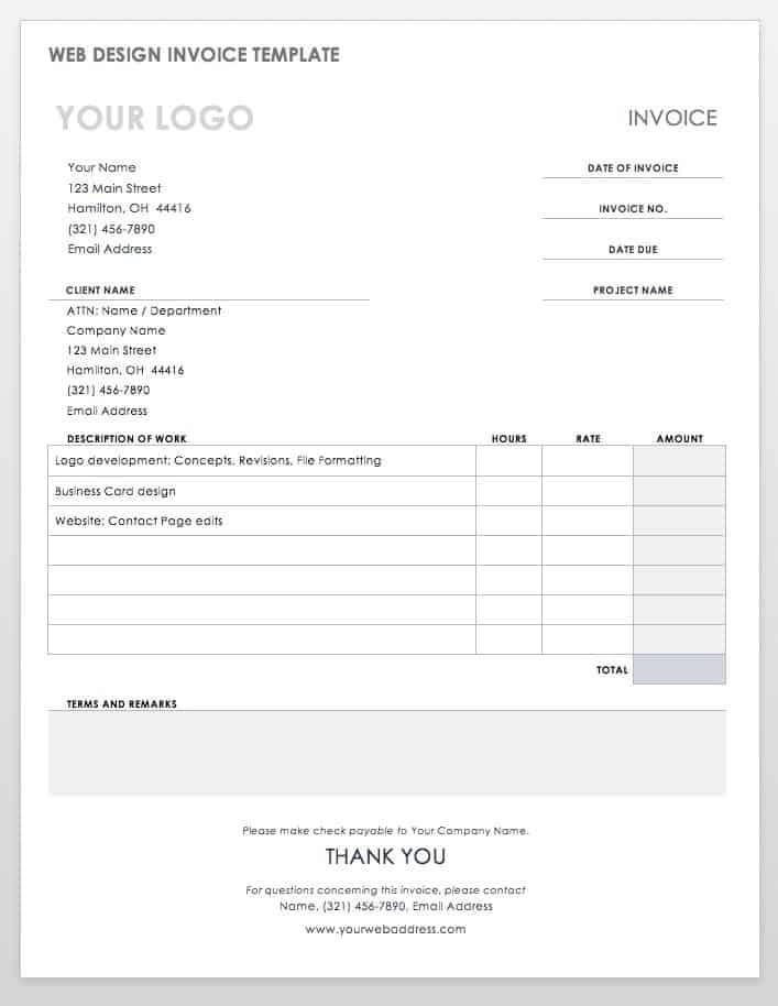 Business Invoice Template