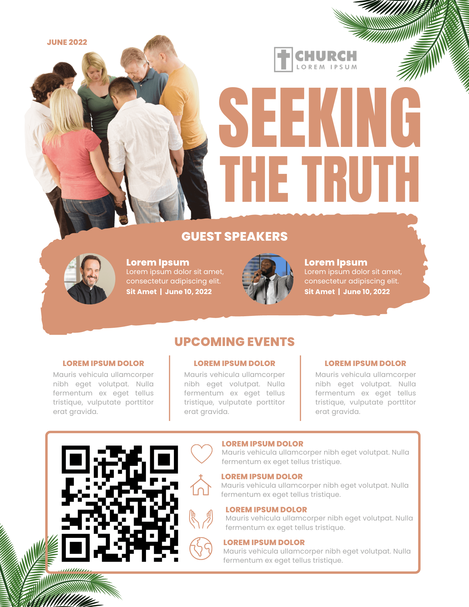 Church Bulletin Template
