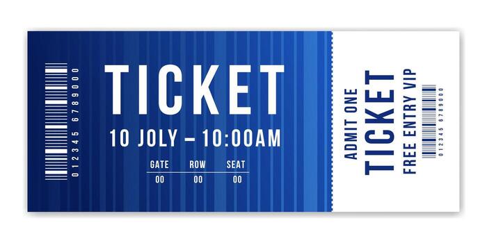 Event Ticket Template Event Ticket Template
