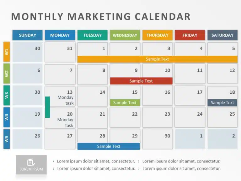 Example Marketing Calendar Template Example Marketing Calendar Template