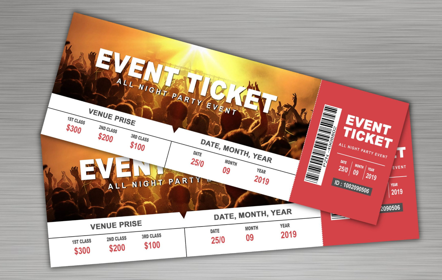 Example of Event Ticket Template Example of Event Ticket Template
