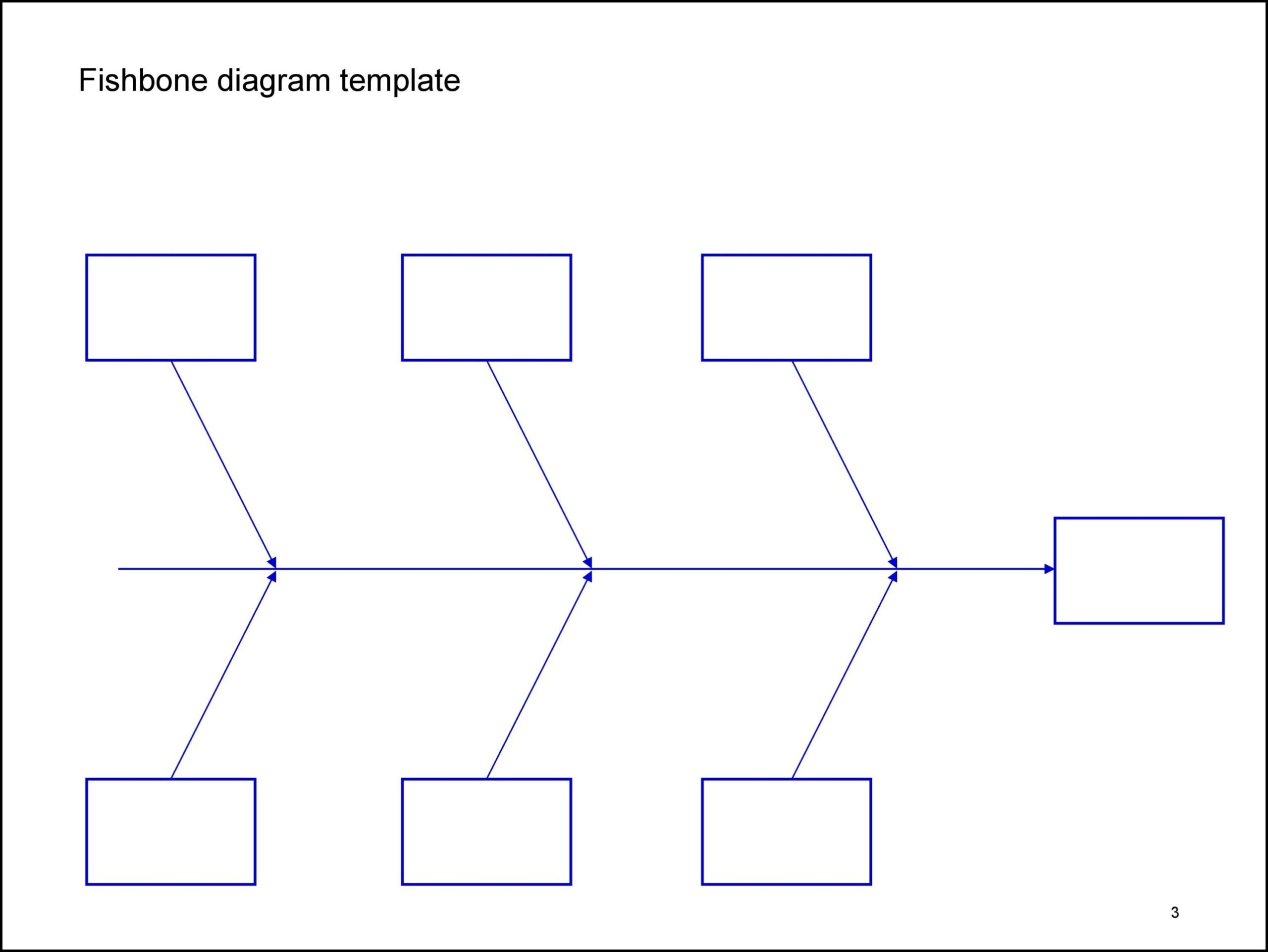 Fishbone Diagram Template Fishbone Diagram Template