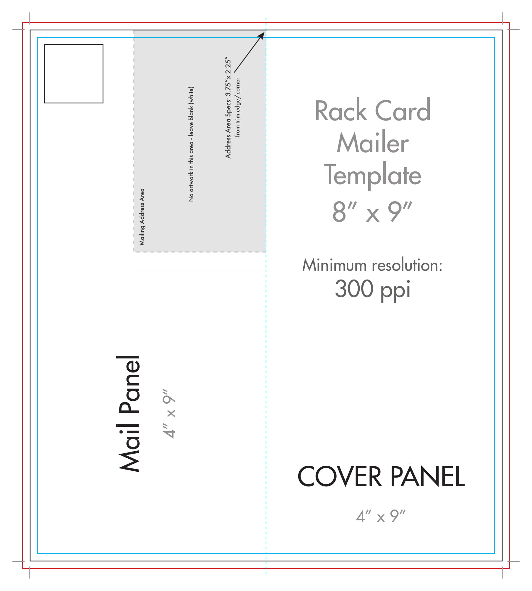 Half Fold Brochure Template
