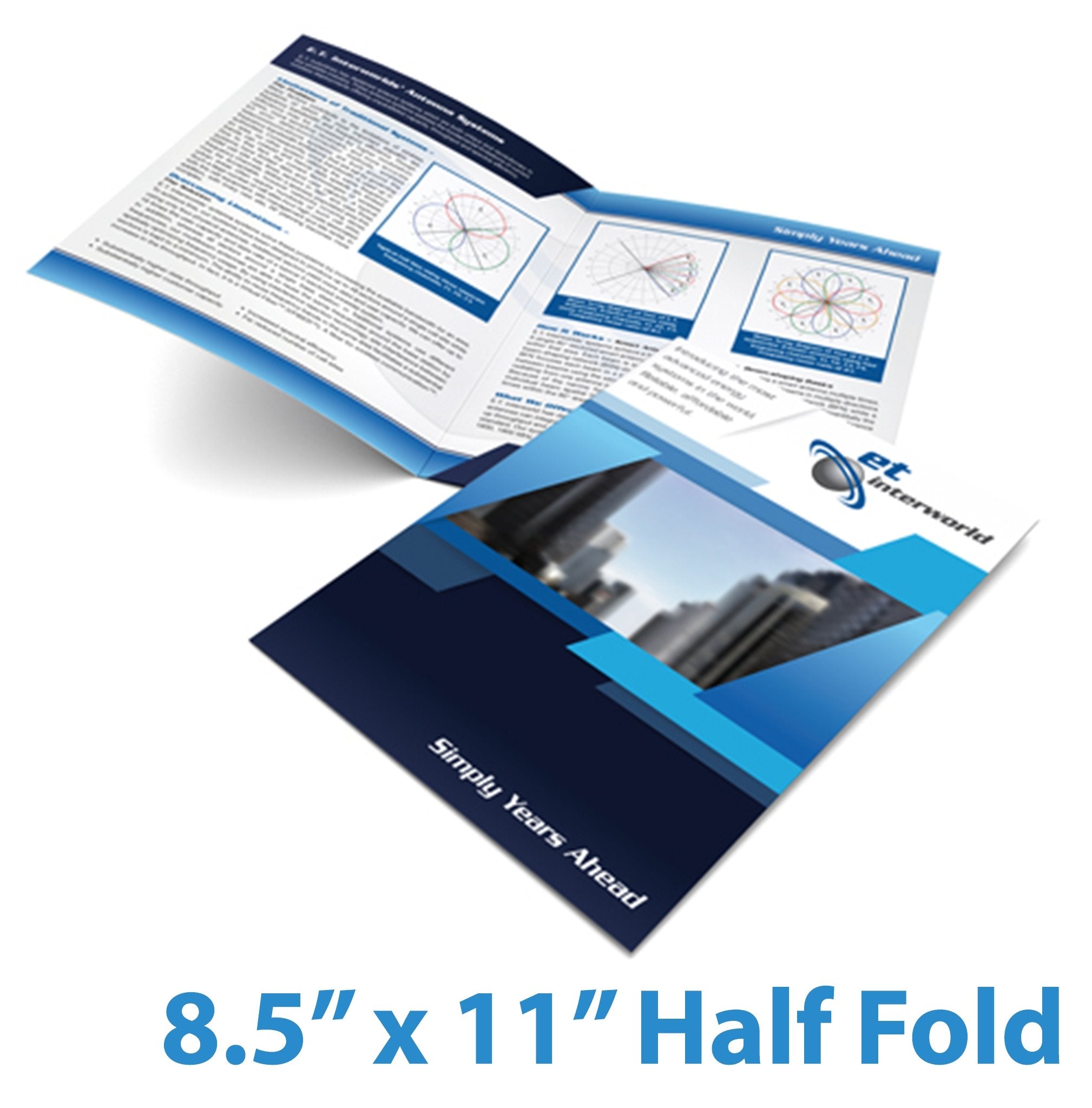 Half Fold Brochure Template