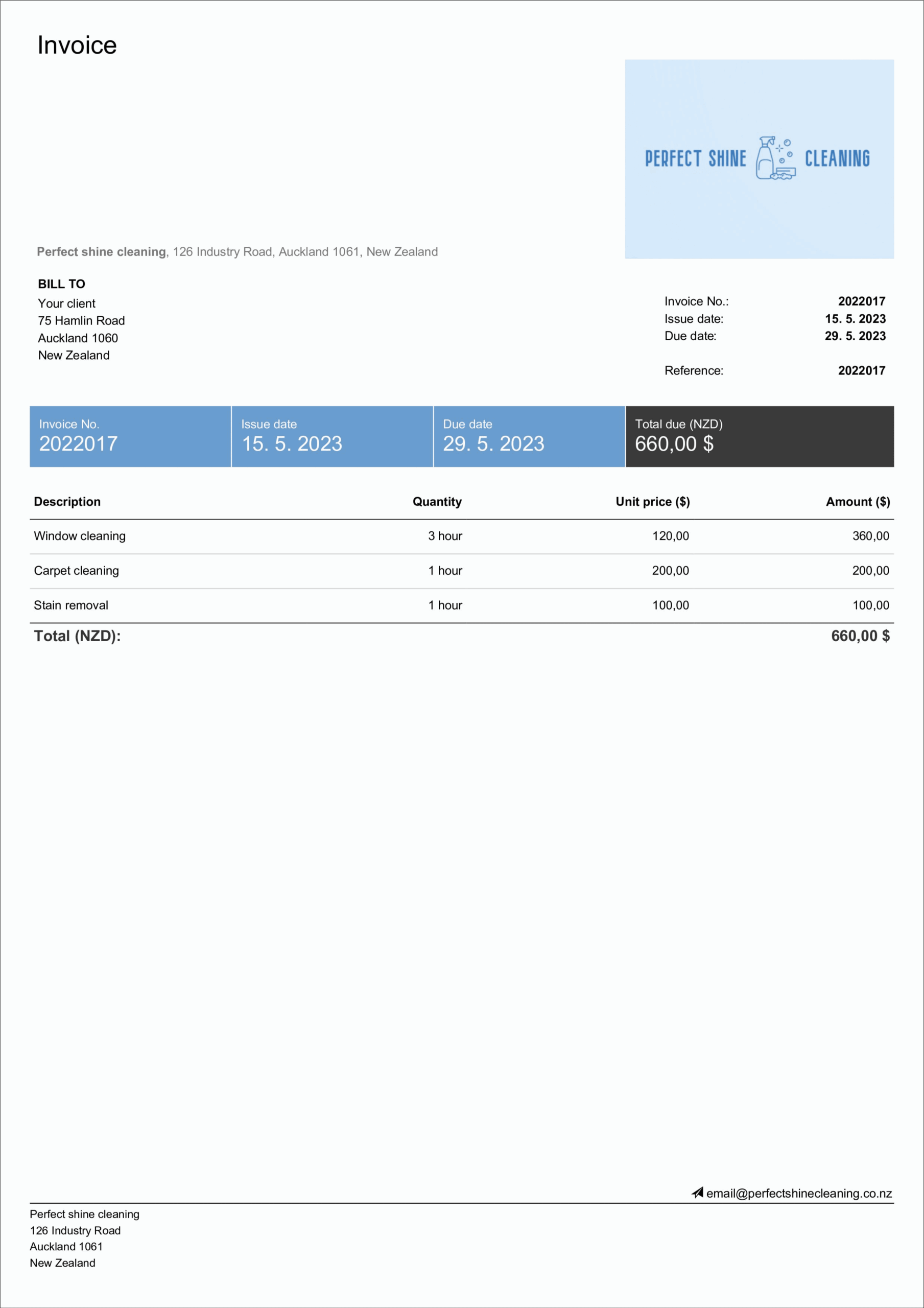 Itemized Invoice Template Itemized Invoice Template