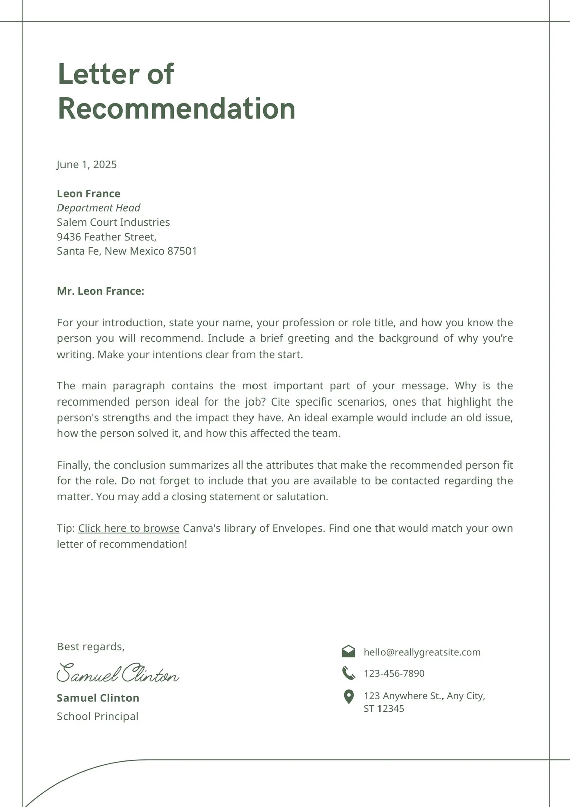 Job Reference Letter Template Sample Job Reference Letter Template Sample