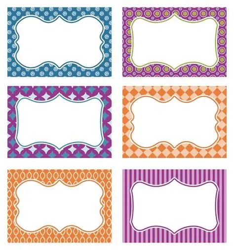 Name Tag Template Name Tag Template