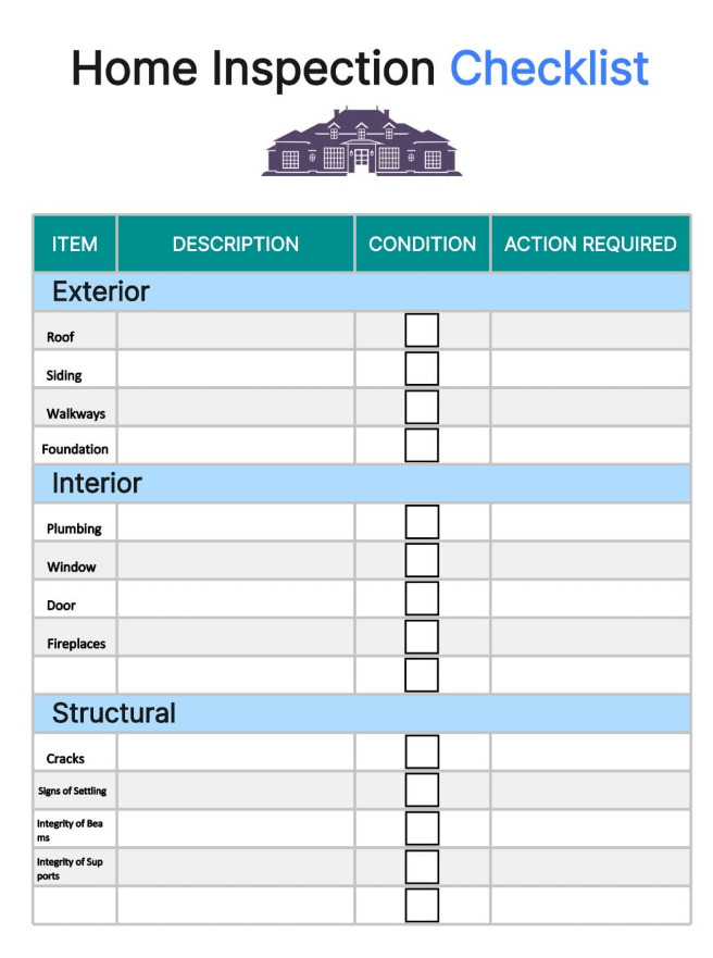 Rental Property Maintenance Checklist Template Sample Rental Property Maintenance Checklist Template Sample