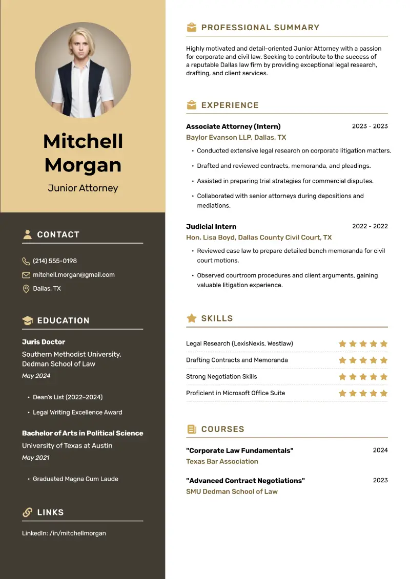 Sample Lawyer Resume Template Sample Lawyer Resume Template