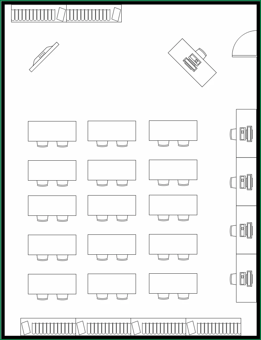 Sample of Classroom Seating Chart Template