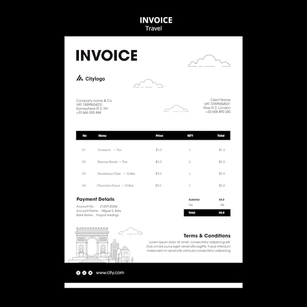 Simple Invoice Template