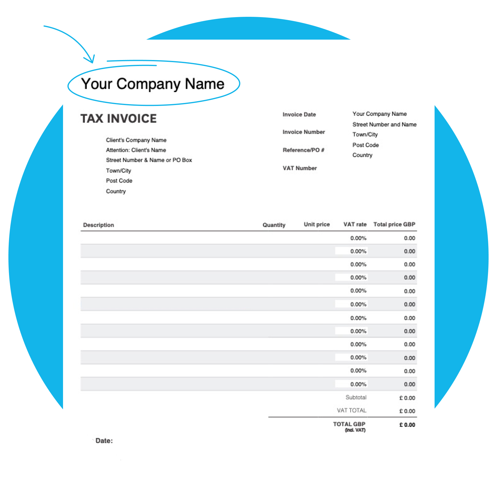 Simple Invoice Template