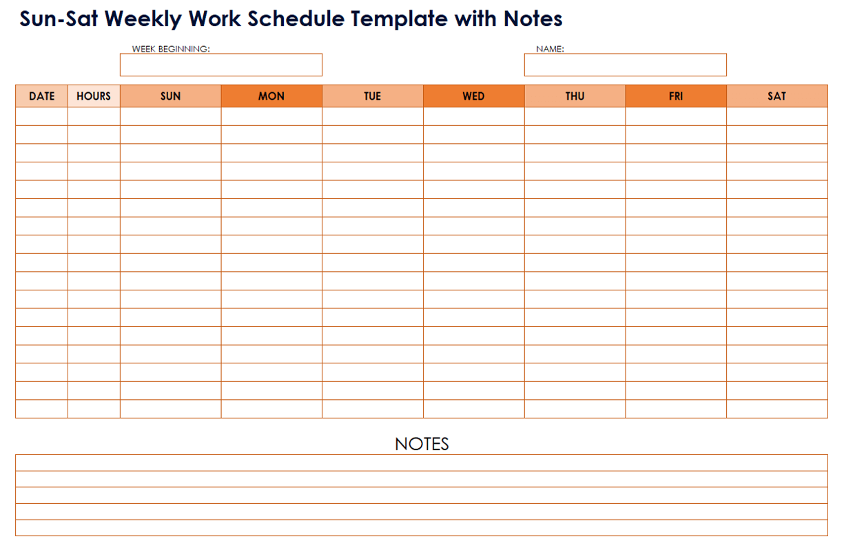 Staff Schedule Template Example Staff Schedule Template Example