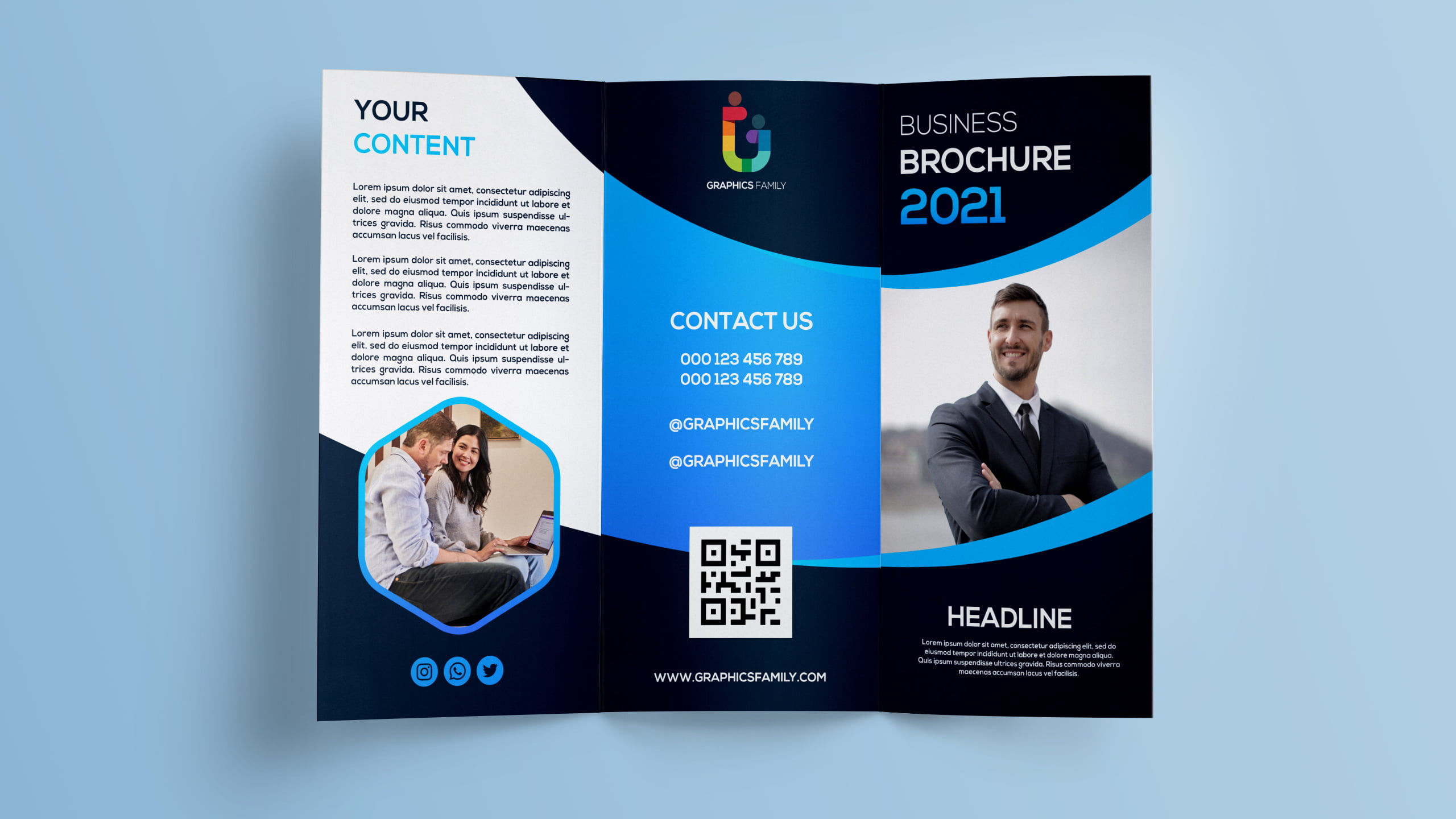 Tri Fold Brochure Template