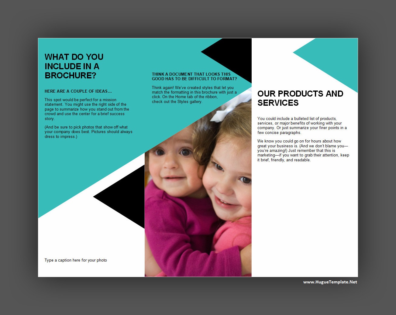 Tri Fold Pamphlet Template