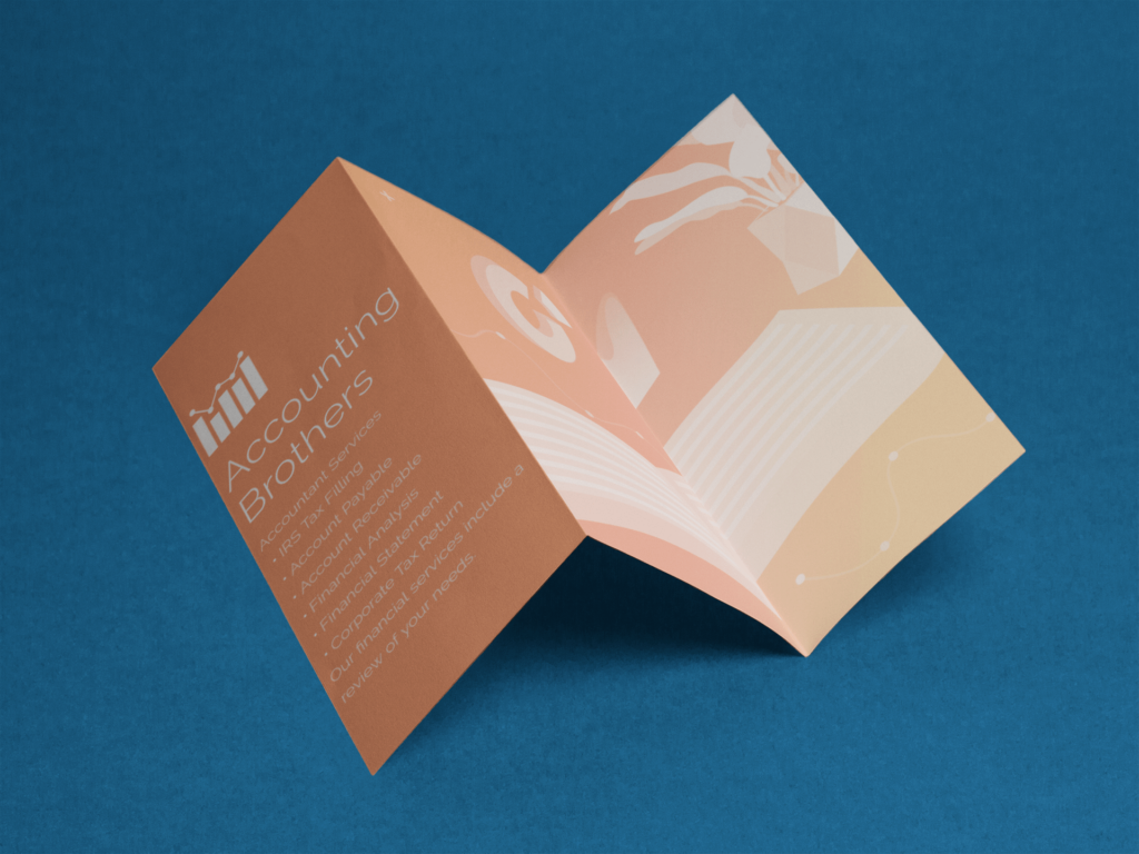Z Fold Brochure Template