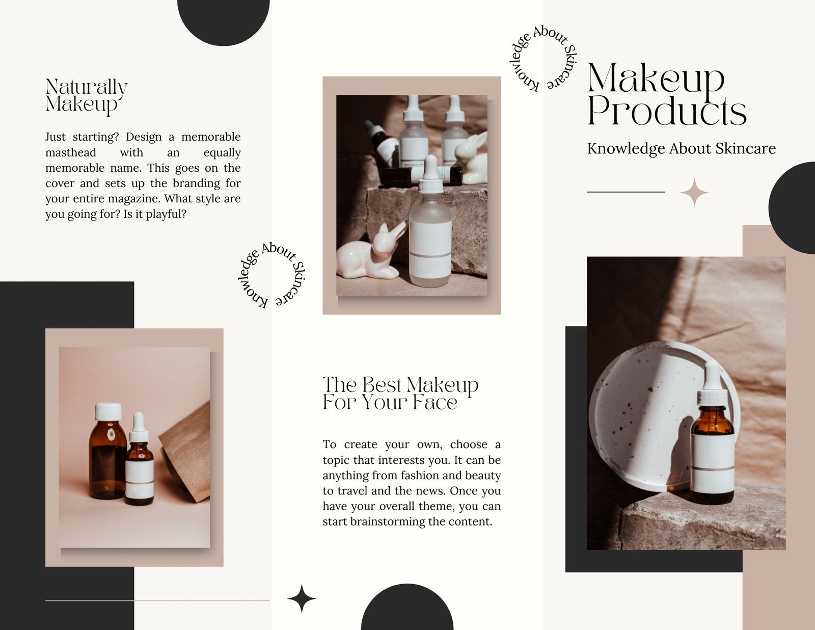 Z Fold Brochure Template