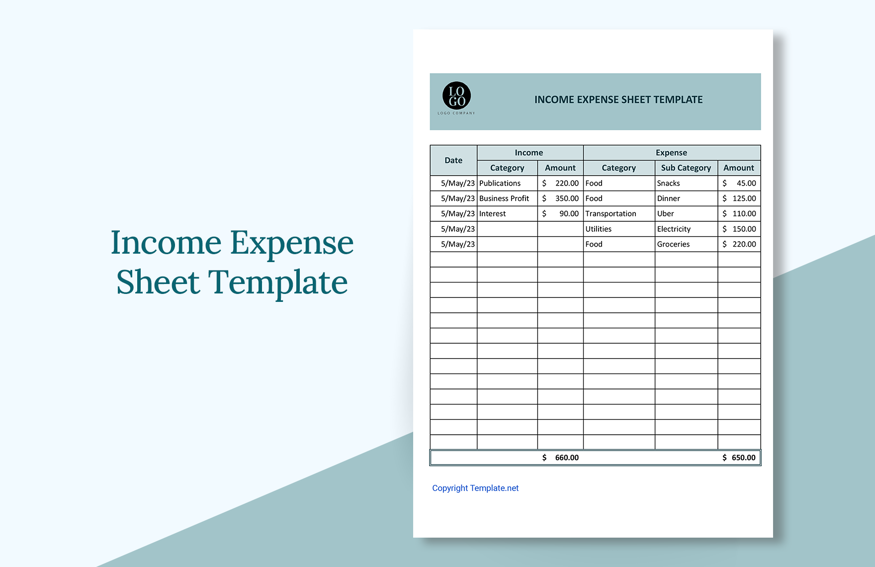 downloadable income and expense sheet downloadable income and expense sheet