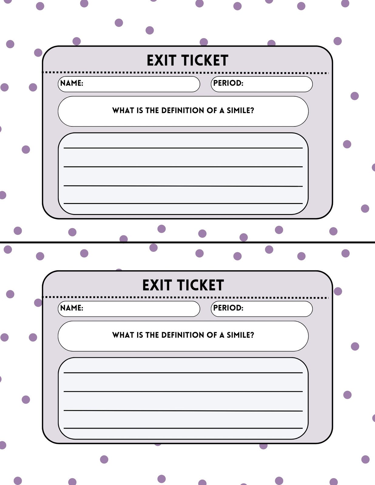 exit ticket template tes exit ticket template tes