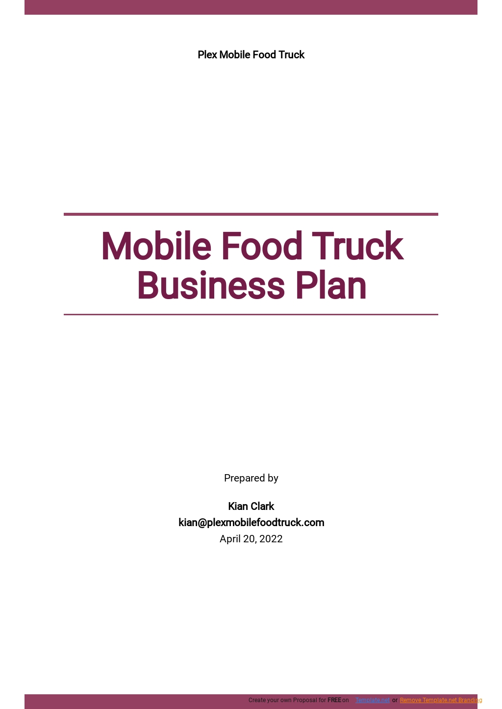 food truck marketing plan pdf food truck marketing plan pdf