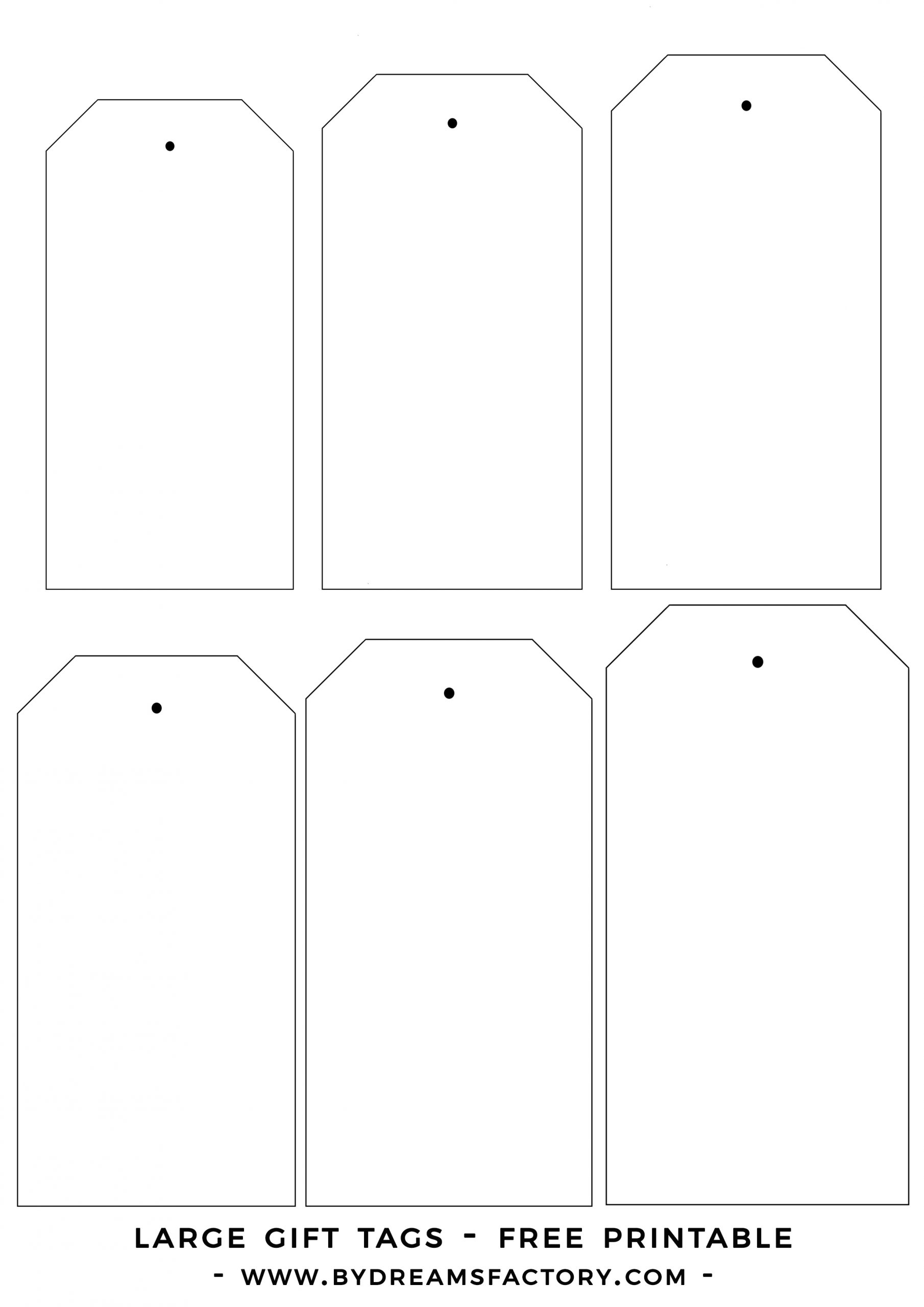 free gift tag template word