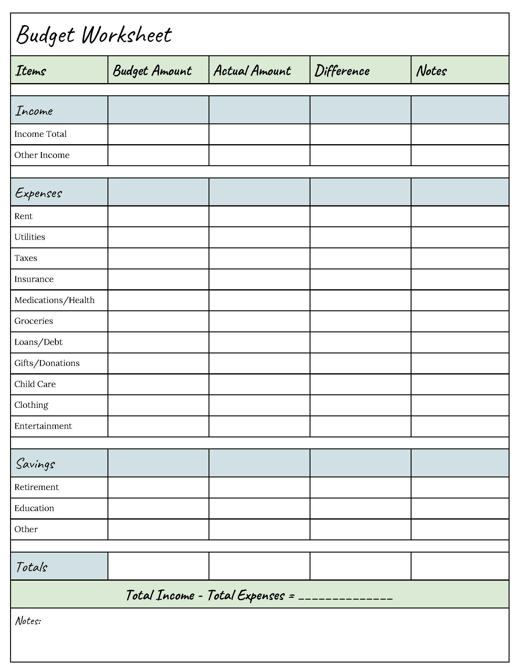 free household budget template australia free household budget template australia
