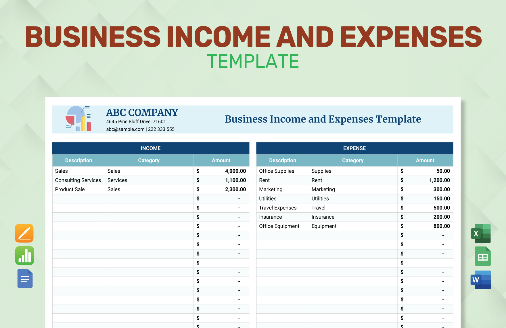 free income expenditure spreadsheet template free income expenditure spreadsheet template