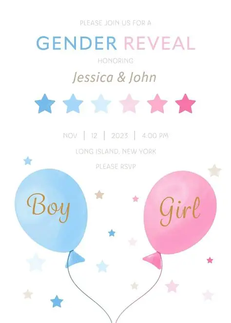 free printable gender reveal announcements free printable gender reveal announcements