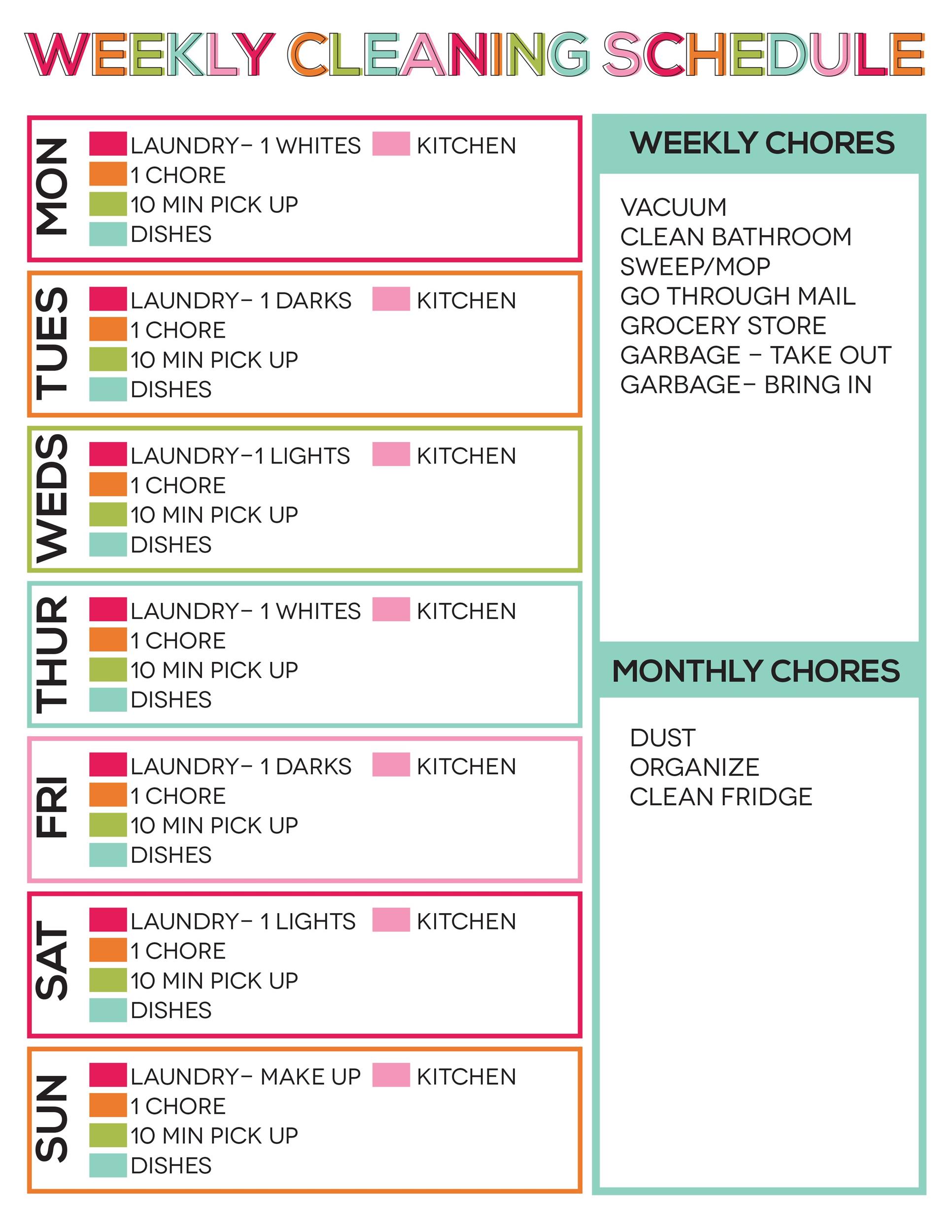 free printable housekeeping checklist pdf free printable housekeeping checklist pdf