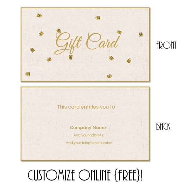 gift card template printable gift card template printable