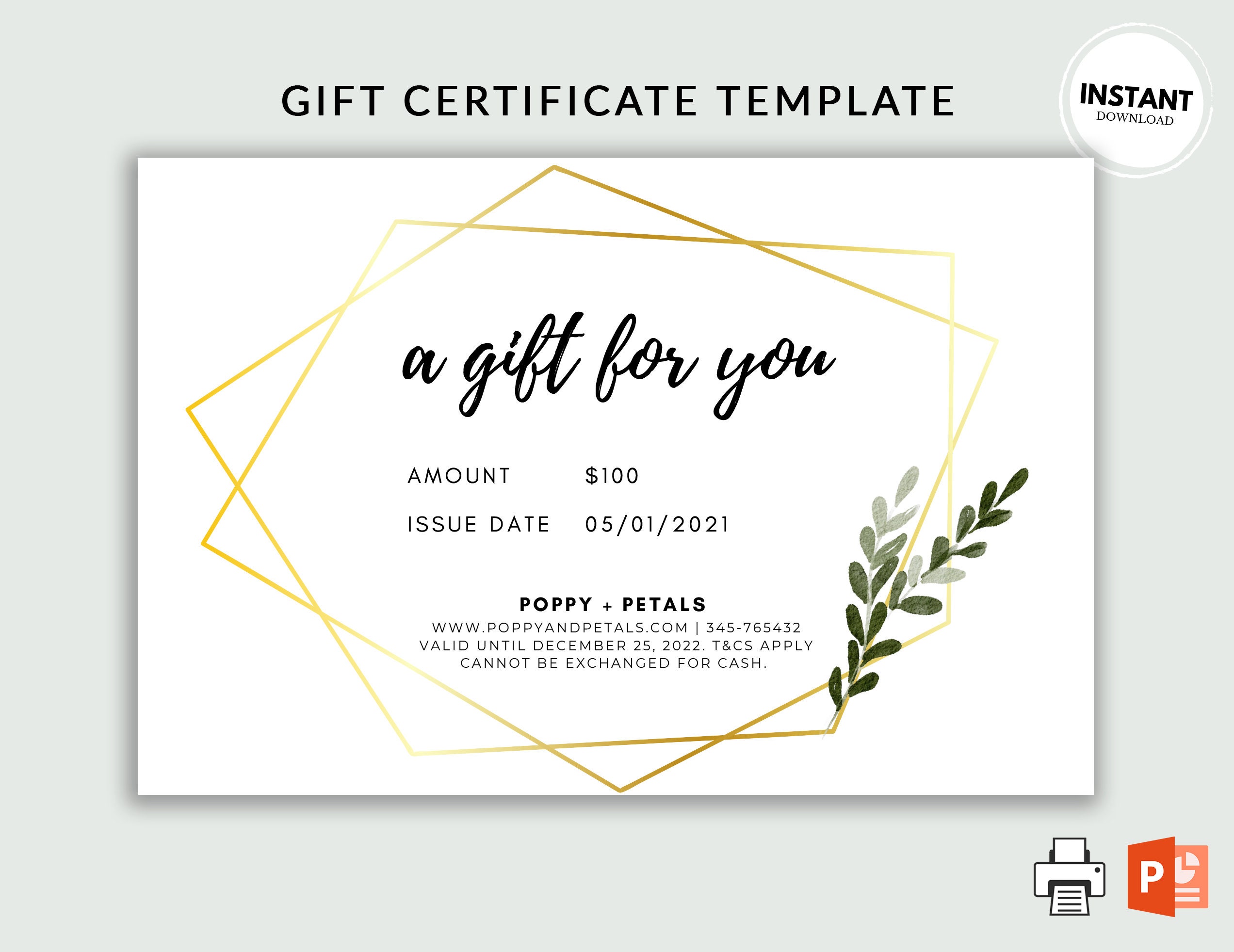 gift voucher ideas