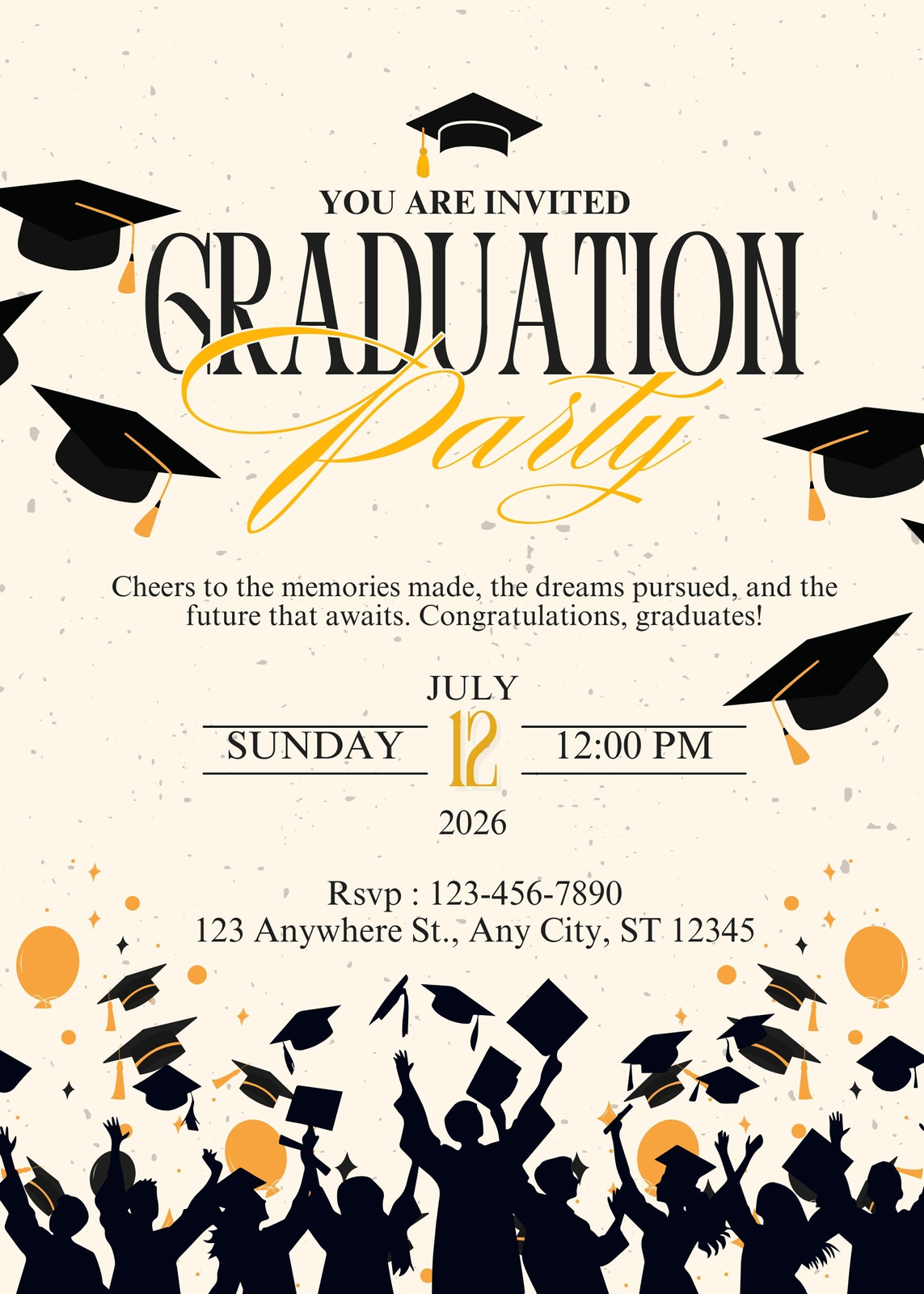 graduation party invitation ideas