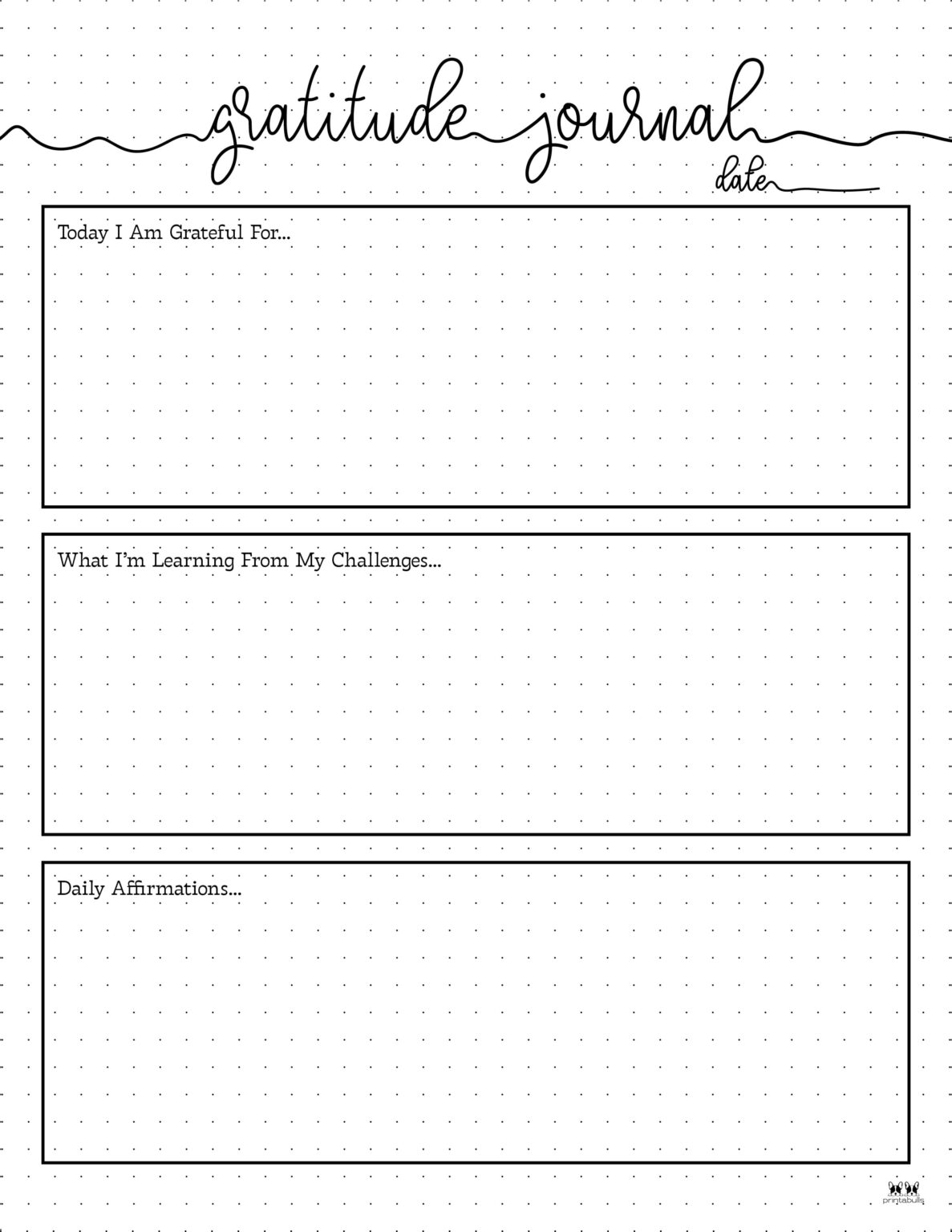 gratitude worksheets