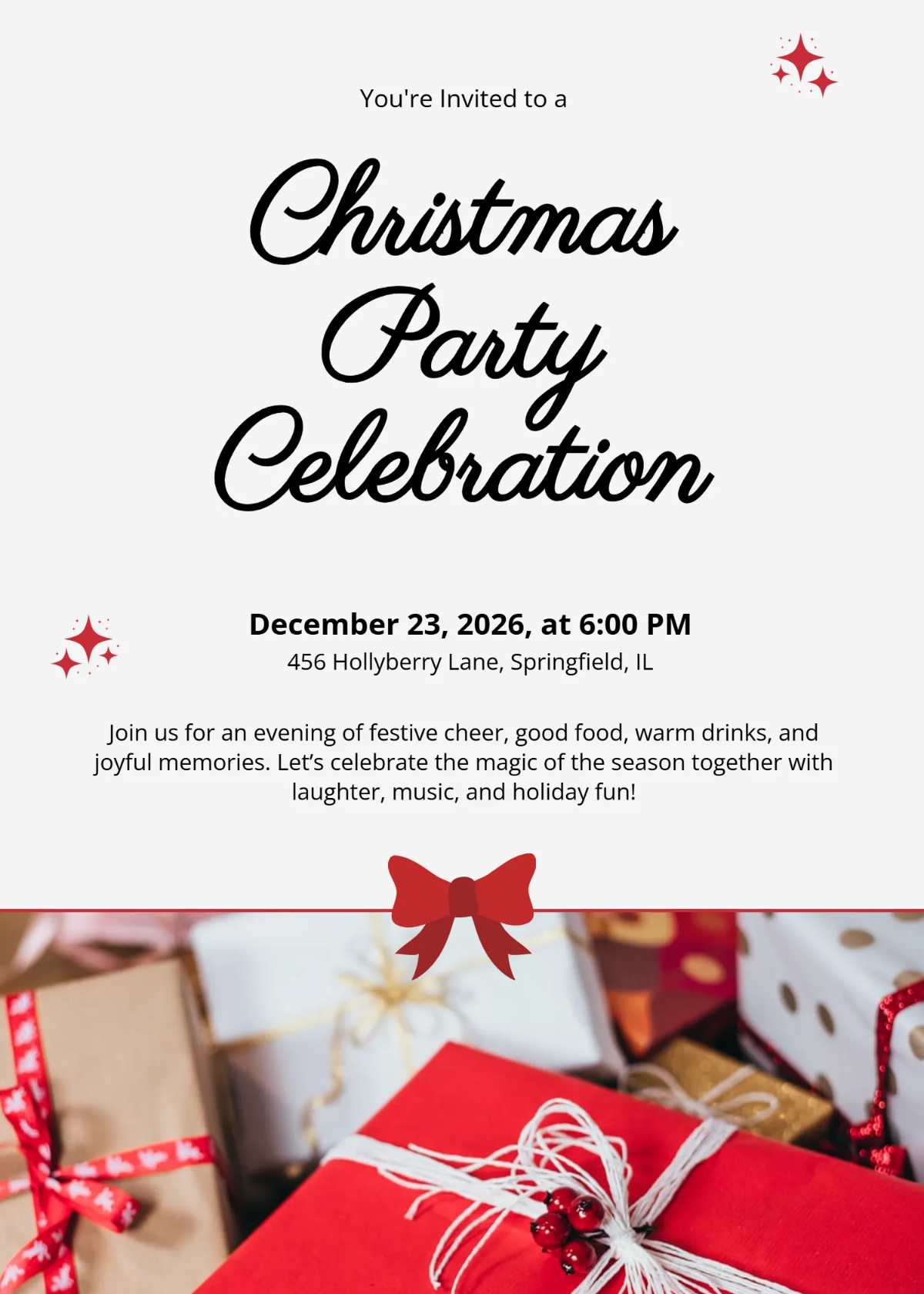 holiday party invitation template word holiday party invitation template word