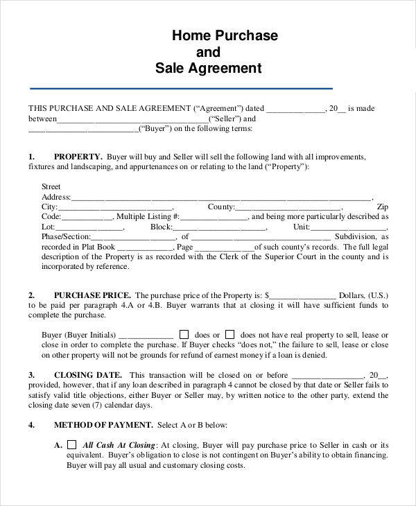home purchase agreement pdf home purchase agreement pdf