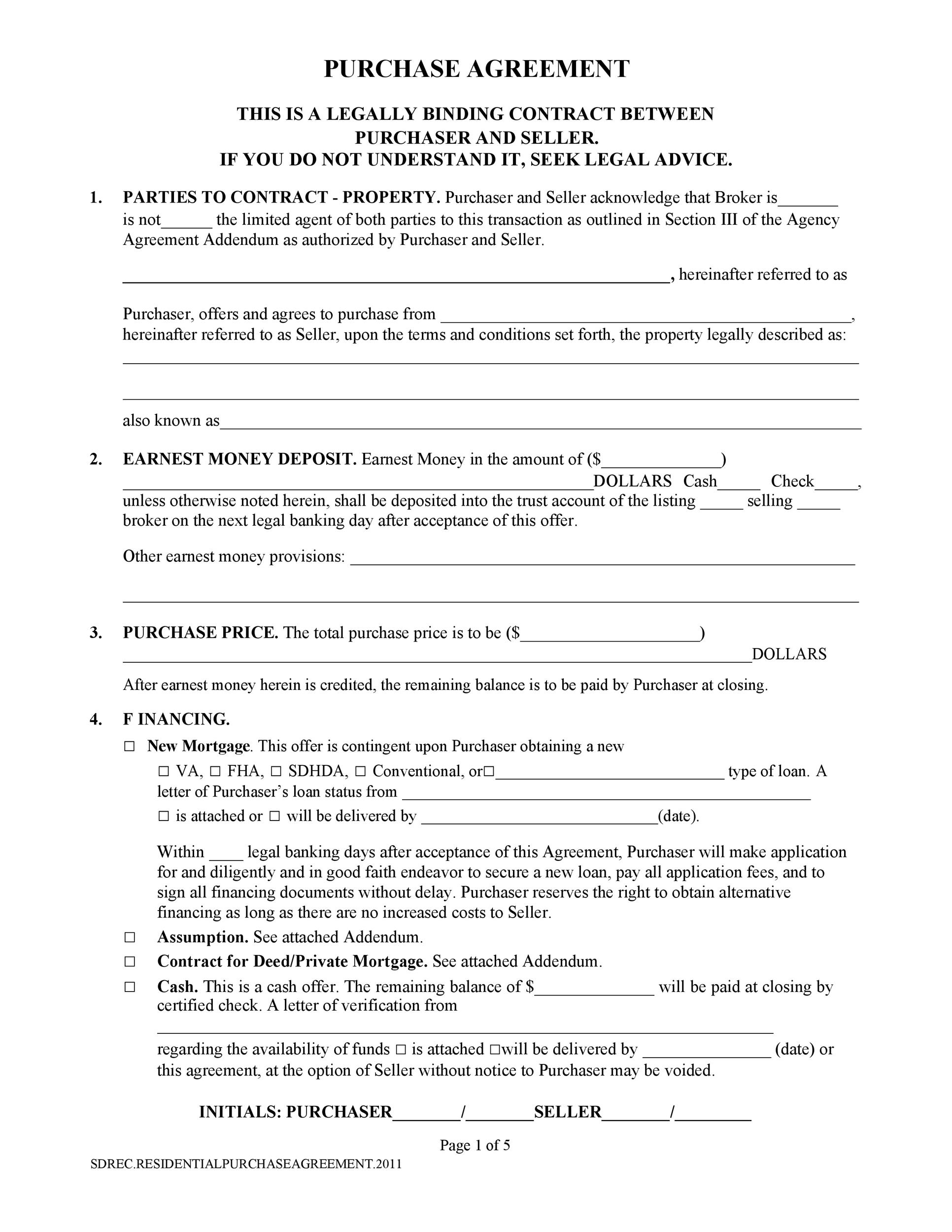 house purchase agreement template word house purchase agreement template word