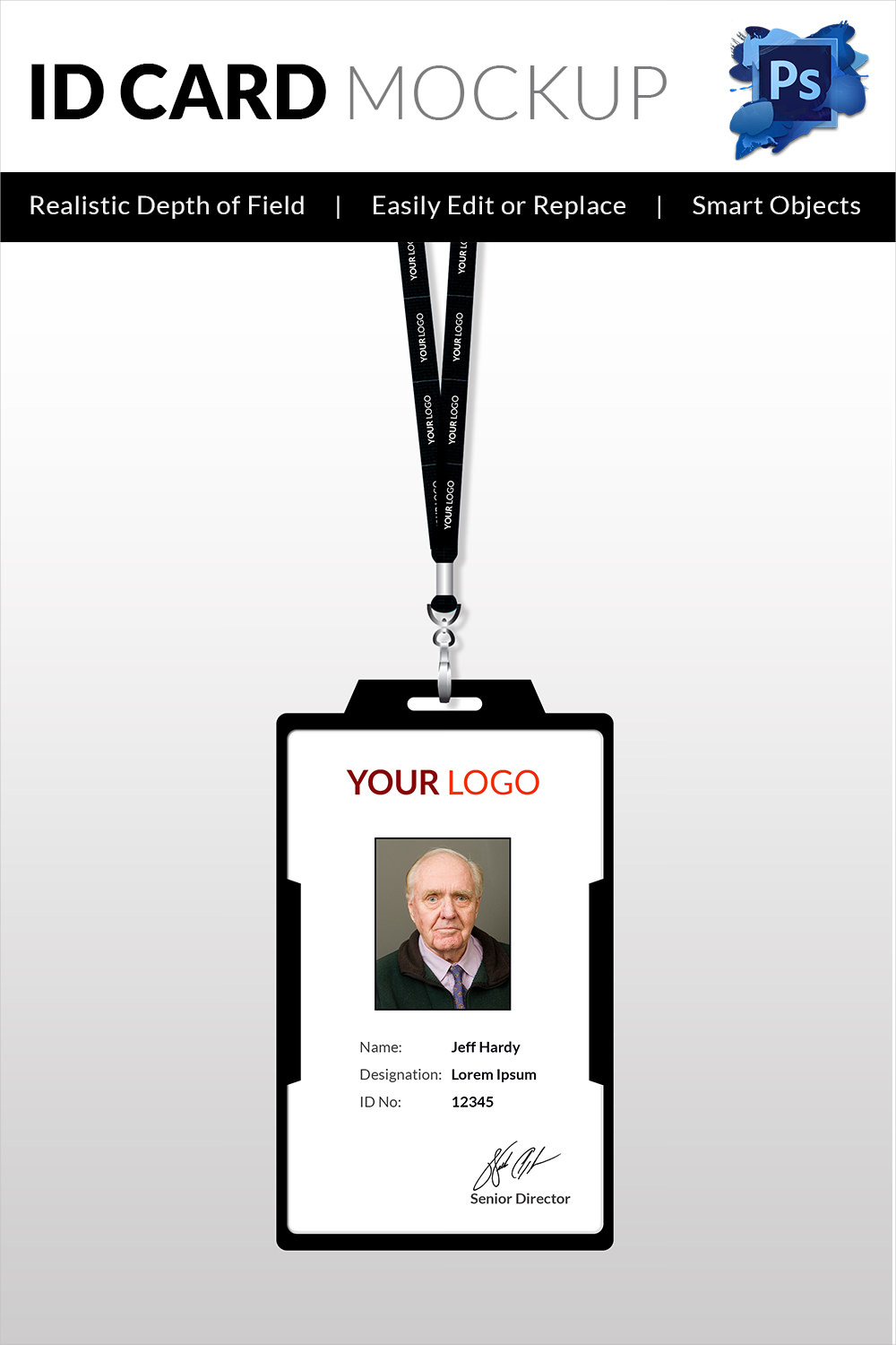 id card with photo