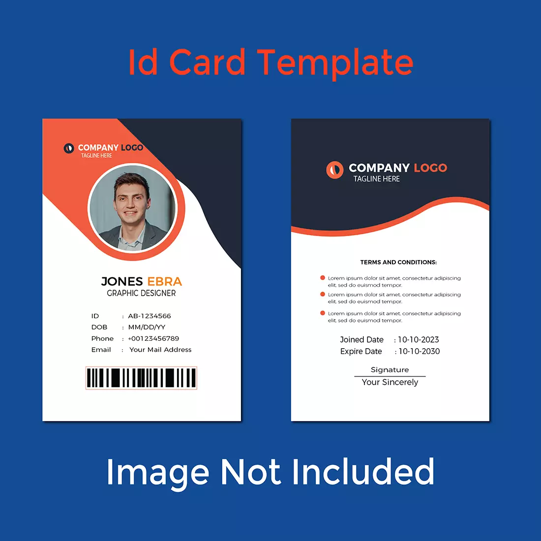 identification card template