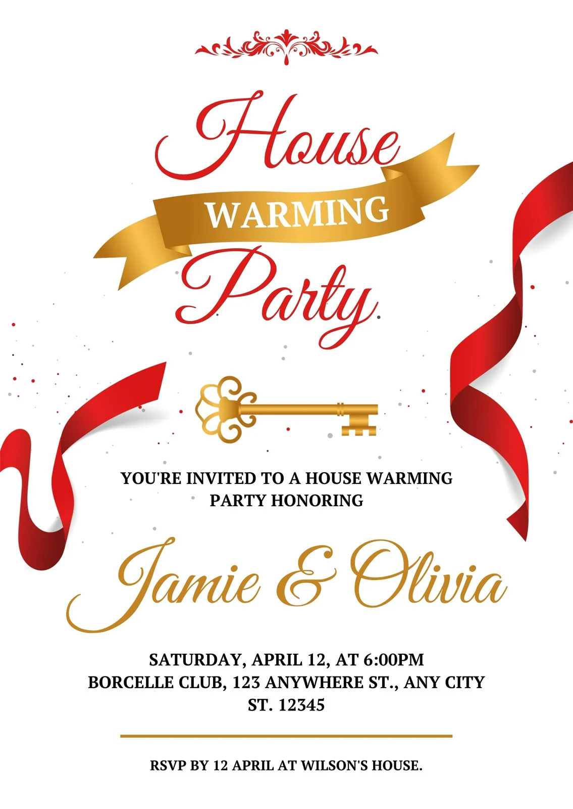 make your own housewarming invitation