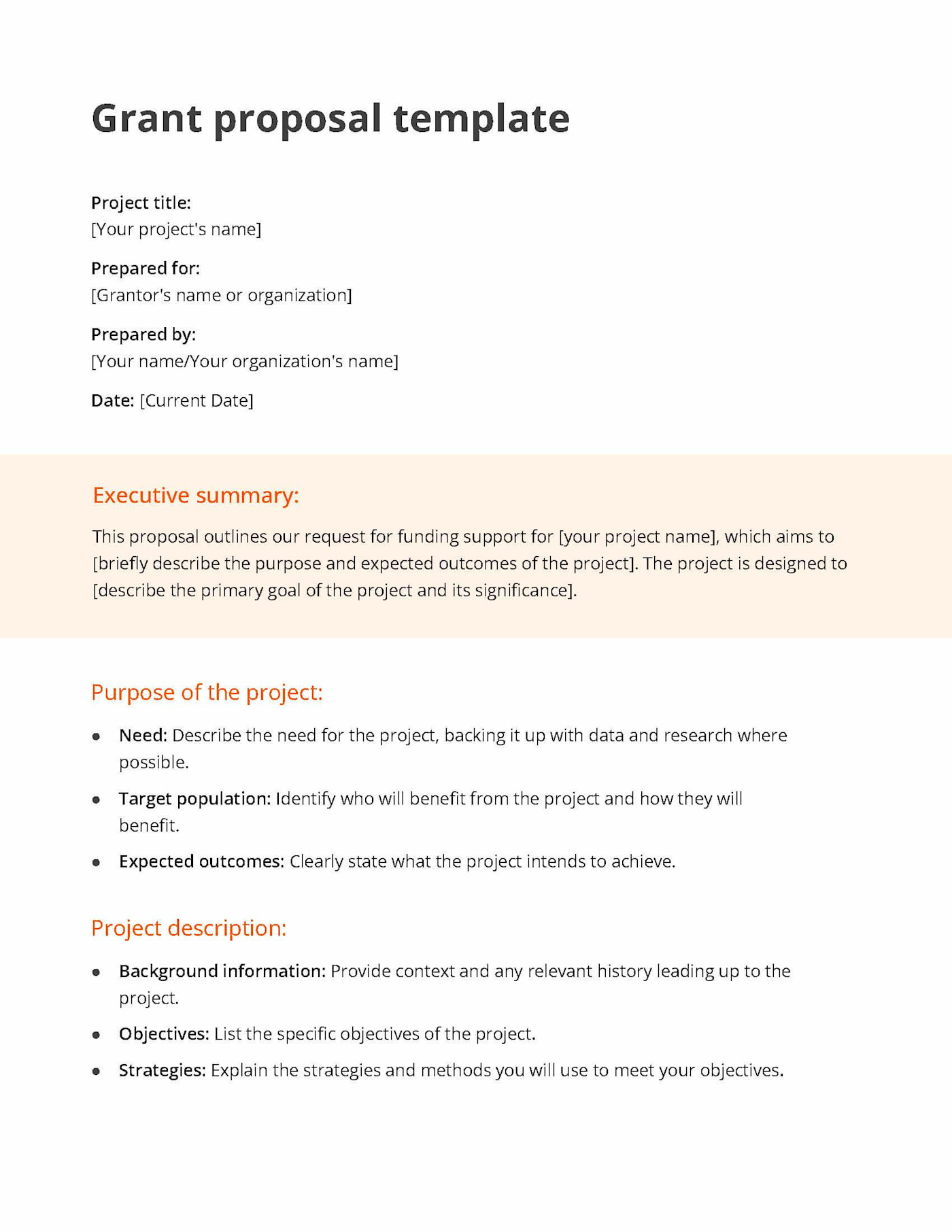 microsoft word grant proposal template microsoft word grant proposal template