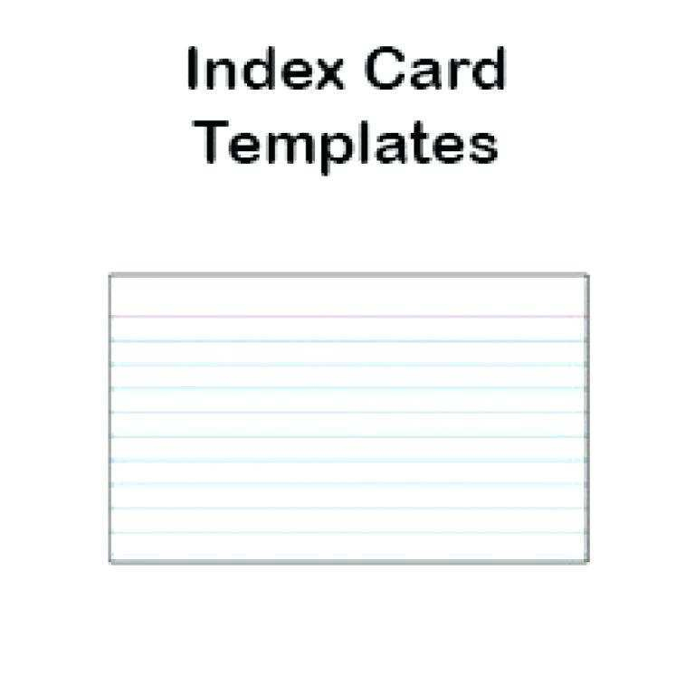 microsoft word index card template 3x5 microsoft word index card template 3x5