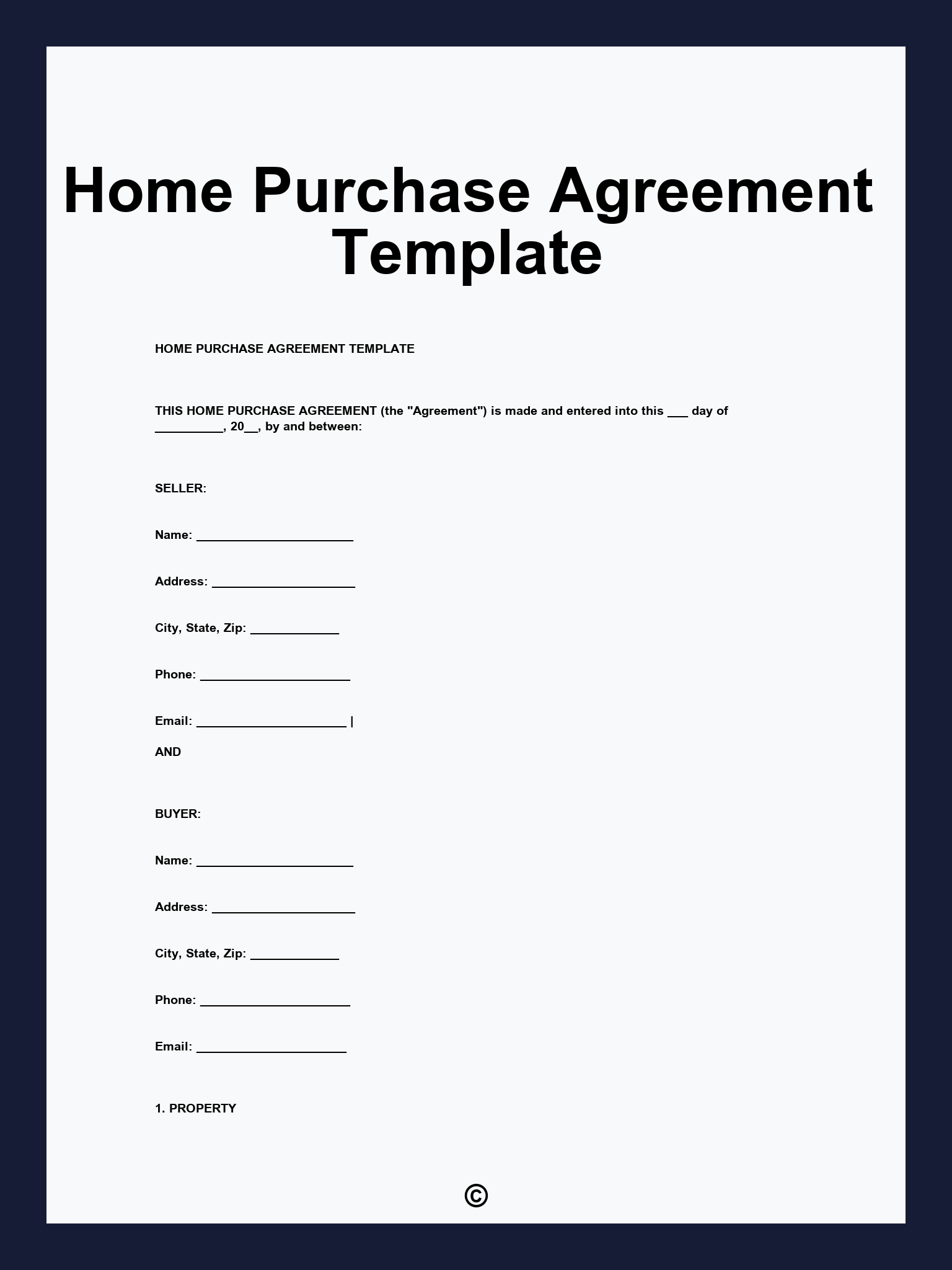 mobile home purchase agreement template mobile home purchase agreement template