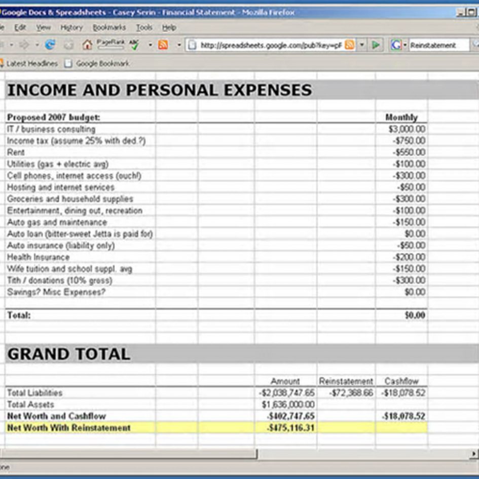personal income and expense worksheet personal income and expense worksheet