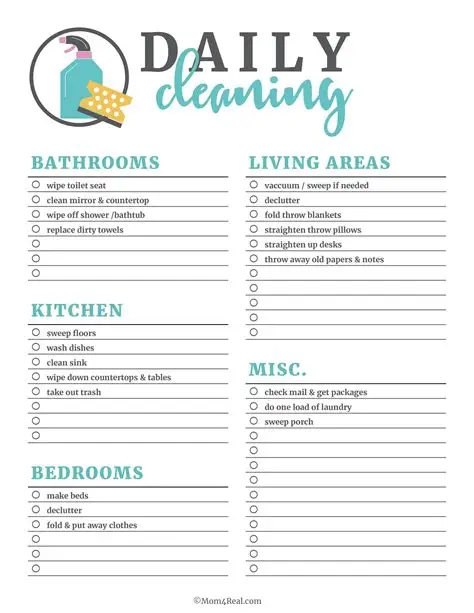 residential cleaning checklist pdf free residential cleaning checklist pdf free
