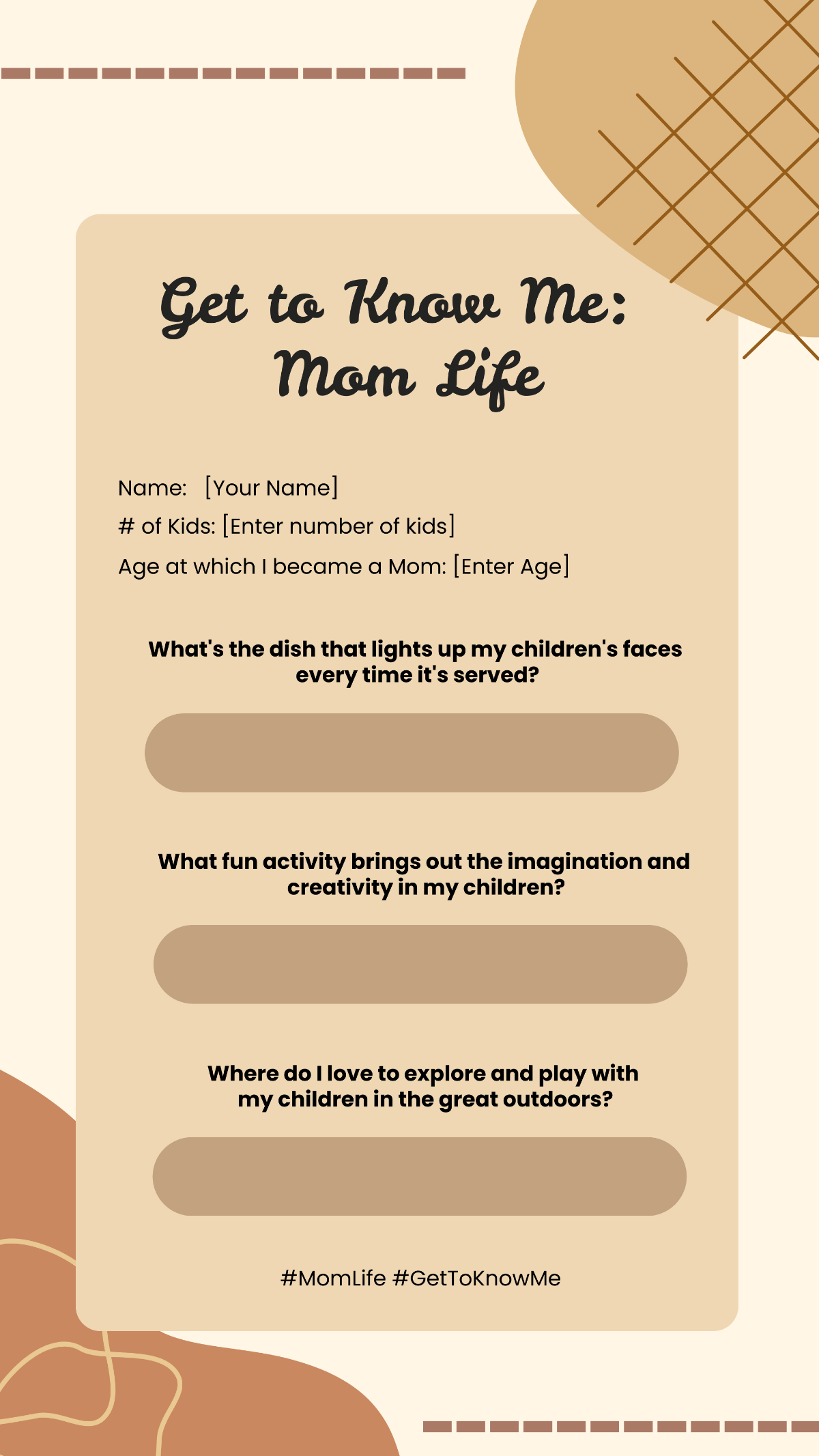 simple about me template
