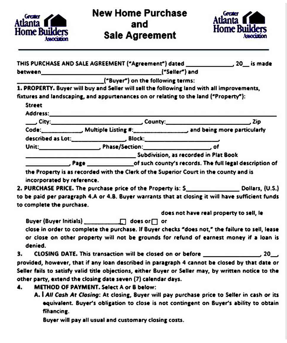 simple home purchase agreement template simple home purchase agreement template